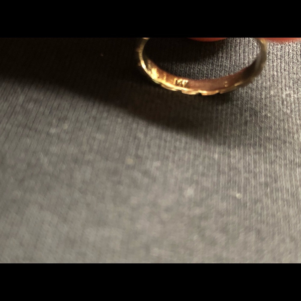 14K GOLD RINGS - Picture 6 of 7